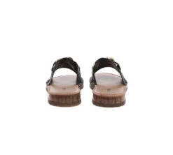 Women Leather Metal Ultra Soft Flat Slides Jianna -Shoe Store 07F871EB E65C 4135 A37F 2FB84DCD1FB2 45254 0000254DEDEBECA7