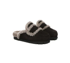 Ugg Slippers Sheepskin Wool Shearling Lined Remi 36 Ugg Slippers Sheepskin Wool Shearling Lined Remi -Shoe Store 270A0153