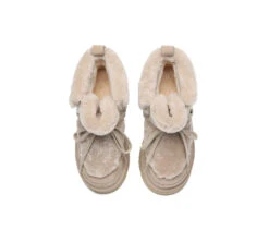 UGG Boots Women Sheepskin Wool Lace Up Chunky Platform Bumpy 40 UGG Boots Women Sheepskin Wool Lace Up Chunky Platform Bumpy -Shoe Store 270A0794