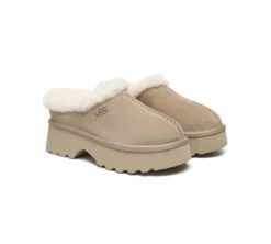 UGG Slippers Sheepskin Wool Ankle Chunky Platform Adrian 30 UGG Slippers Sheepskin Wool Ankle Chunky Platform Adrian -Shoe Store 270A0803