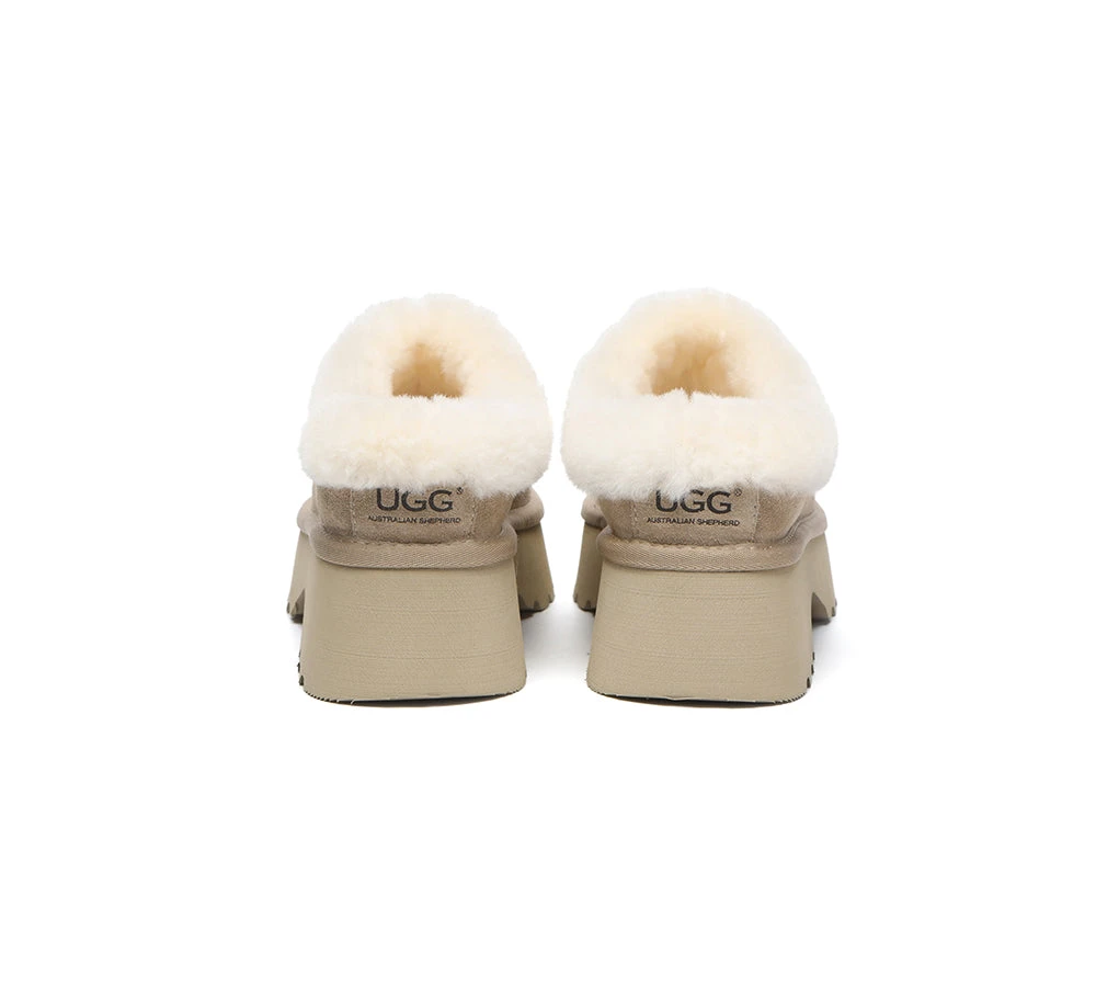 UGG Slippers Sheepskin Wool Ankle Chunky Platform Adrian 16 UGG Slippers Sheepskin Wool Ankle Chunky Platform Adrian - Image 14