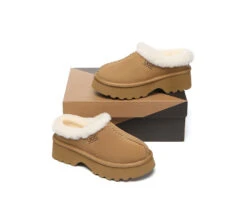 UGG Slippers Sheepskin Wool Ankle Chunky Platform Adrian 26 UGG Slippers Sheepskin Wool Ankle Chunky Platform Adrian -Shoe Store 270A0819