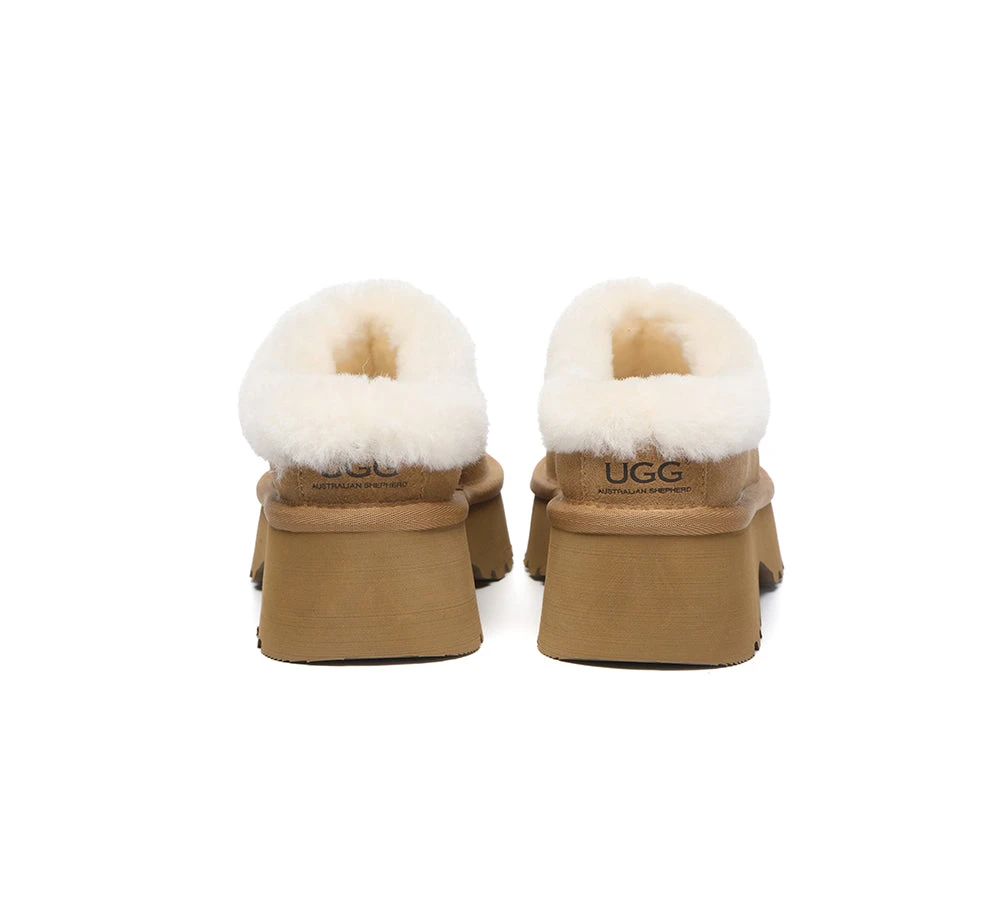 UGG Slippers Sheepskin Wool Ankle Chunky Platform Adrian 10 UGG Slippers Sheepskin Wool Ankle Chunky Platform Adrian - Image 8