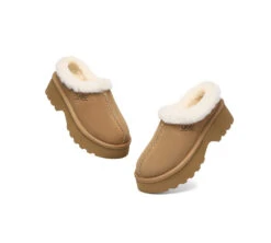 UGG Slippers Sheepskin Wool Ankle Chunky Platform Adrian 27 UGG Slippers Sheepskin Wool Ankle Chunky Platform Adrian -Shoe Store 270A0860