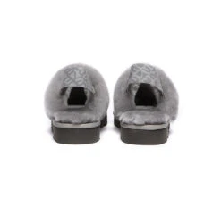 UGG Slippers Women Sheepskin Wool Removable Strap Slingback Nonslip Shoes Corduroy -Shoe Store 270A2973