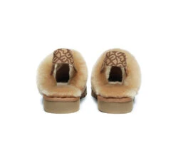 UGG Slippers Women Sheepskin Wool Removable Strap Slingback Nonslip Shoes Corduroy -Shoe Store 270A2987