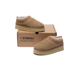 UGG Slippers Sheepskin Wool Teddy Plush Ankle Platform Boots Madge 18 UGG Slippers Sheepskin Wool Teddy Plush Ankle Platform Boots Madge -Shoe Store 270A7838