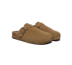 Unisex Adjustable Buckled Straps Slip-on Flat Sandal Slides Mason 24 Unisex Adjustable Buckled Straps Slip-on Flat Sandal Slides Mason -Shoe Store 270A8062