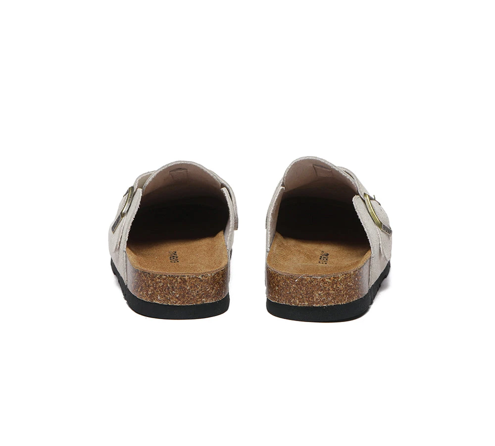 Unisex Adjustable Buckled Straps Slip-on Flat Sandal Slides Mason 16 Unisex Adjustable Buckled Straps Slip-on Flat Sandal Slides Mason - Image 14