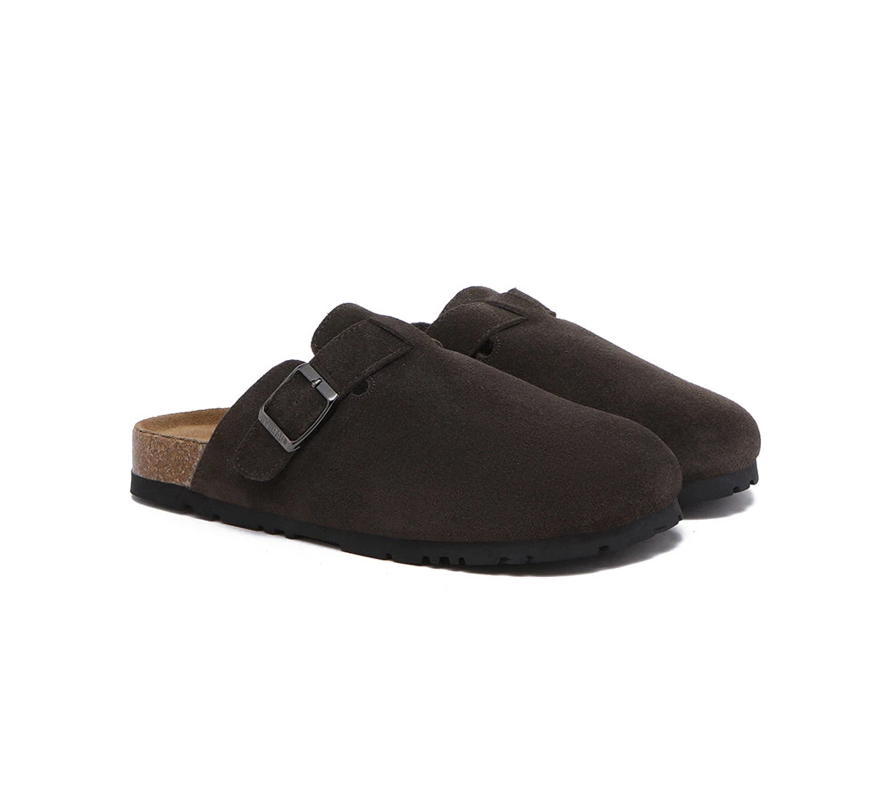 Unisex Adjustable Buckled Straps Slip-on Flat Sandal Slides Mason 17 Unisex Adjustable Buckled Straps Slip-on Flat Sandal Slides Mason - Image 15