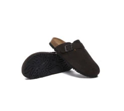 Unisex Adjustable Buckled Straps Slip-on Flat Sandal Slides Mason 37 Unisex Adjustable Buckled Straps Slip-on Flat Sandal Slides Mason -Shoe Store 270A8106