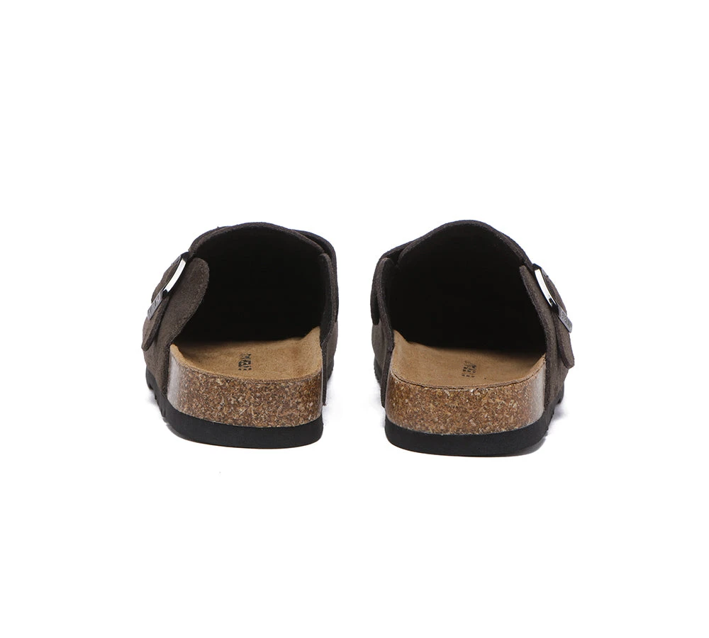 Unisex Adjustable Buckled Straps Slip-on Flat Sandal Slides Mason 22 Unisex Adjustable Buckled Straps Slip-on Flat Sandal Slides Mason - Image 20