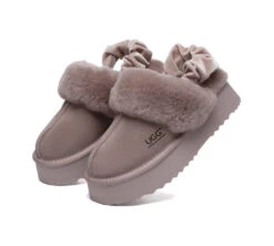 Slippers Removable Elastic Metal Connection Velvet Strap -Shoe Store 270A9359