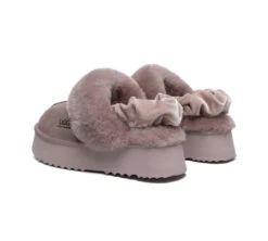 Slippers Removable Elastic Metal Connection Velvet Strap -Shoe Store 270A9378