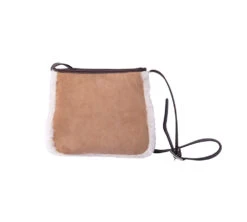 Women Sheepskin Wool Zip Shearling Lined Over Shoulder Bag 18 Women Sheepskin Wool Zip Shearling Lined Over Shoulder Bag -Shoe Store 6R2A0114