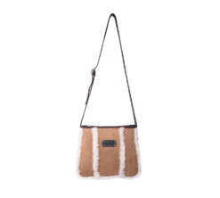 Women Sheepskin Wool Zip Shearling Lined Over Shoulder Bag 21 Women Sheepskin Wool Zip Shearling Lined Over Shoulder Bag -Shoe Store 6R2A0127