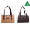 Women Sheepskin Wool Medium Hand Carry Shoulder Strap Zip Barrel Bag -Shoe Store 6R2A0210 6ee1842a 9c97 4ec6 93ec 941039f65910