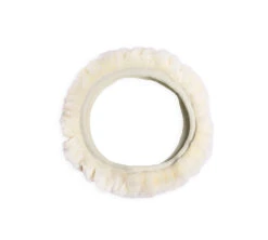 Premium Lambskin Car Steering Wheel Cover -Shoe Store 6R2A9174