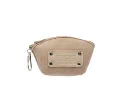 Sheepskin Wool Coin Zip Purse With Key Ring 37 Sheepskin Wool Coin Zip Purse With Key Ring -Shoe Store 6R2A9698
