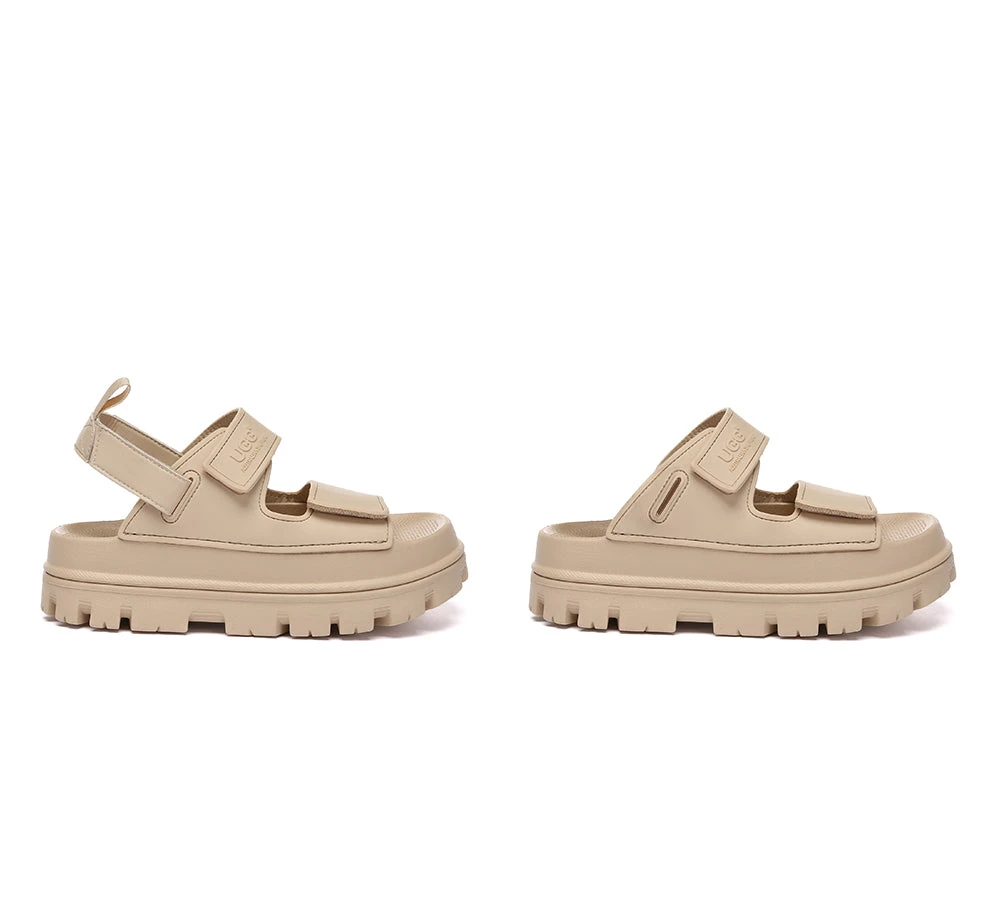 Women Adjustable Strap Slingback Chunky Platform Sandals Beatia 5 Women Adjustable Strap Slingback Chunky Platform Sandals Beatia - Image 3