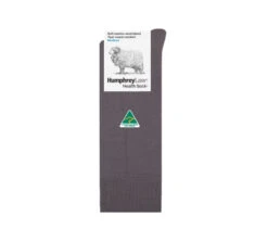 Humphrey Law Men Fine Merino Wool Blend Health Socks -Shoe Store 86C BlackBrown