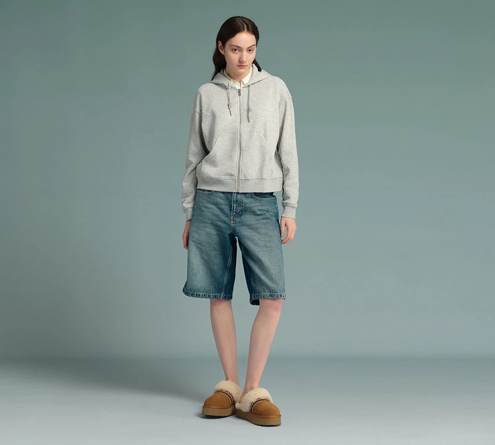 UGG Slippers Sheepskin Wool Knitted Platform Isle 4 UGG Slippers Sheepskin Wool Knitted Platform Isle - Image 2