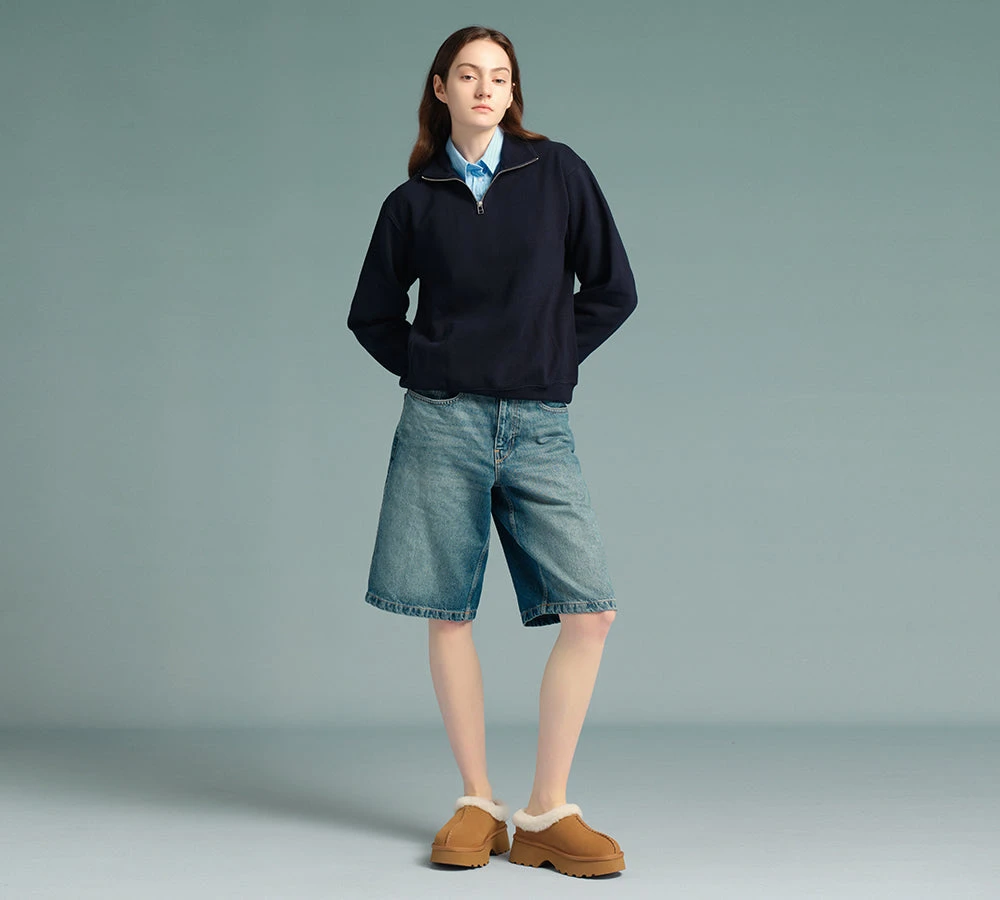 UGG Slippers Sheepskin Wool Ankle Chunky Platform Adrian 4 UGG Slippers Sheepskin Wool Ankle Chunky Platform Adrian - Image 2