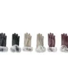 Ladies Sheepskin Leather Gloves With Rabbit Fur Cuffs 1 Ladies Sheepskin Leather Gloves With Rabbit Fur Cuffs -Shoe Store ASA035
