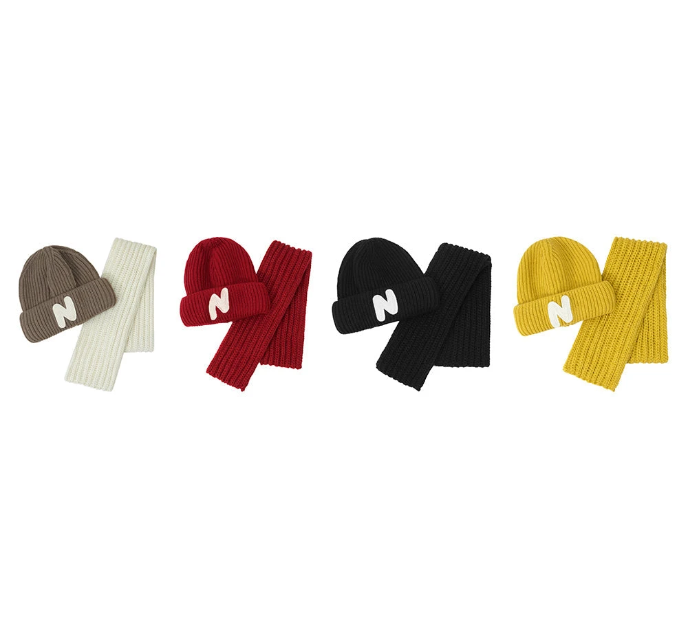 Kids Beanie And Scarf Gift Set Snoh 4 Kids Beanie And Scarf Gift Set Snoh - Image 2