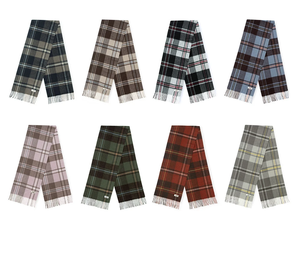 AUSTRALIAN SHEPHERD® 100% Wool Check Scarf Snovia 3 AUSTRALIAN SHEPHERD® 100% Wool Check Scarf Snovia