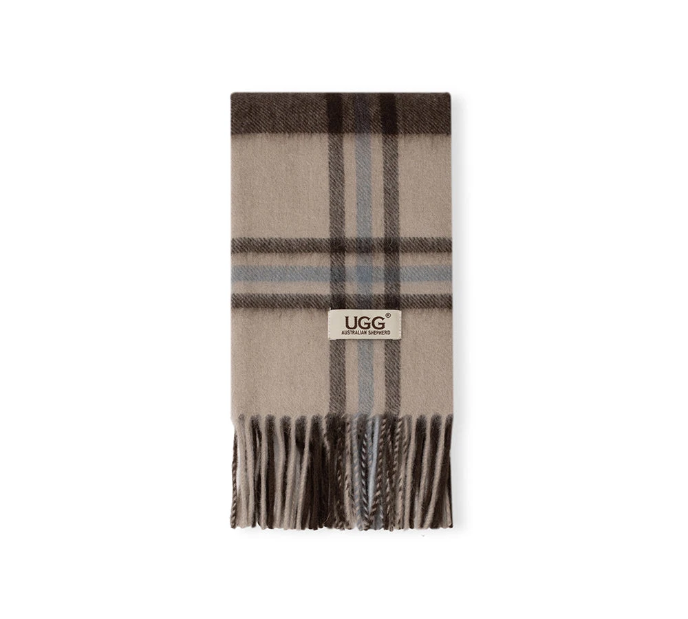 AUSTRALIAN SHEPHERD® 100% Wool Check Scarf Snovia 12 AUSTRALIAN SHEPHERD® 100% Wool Check Scarf Snovia - Image 10