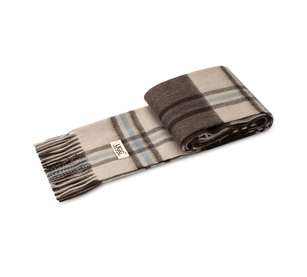 AUSTRALIAN SHEPHERD® 100% Wool Check Scarf Snovia 16 AUSTRALIAN SHEPHERD® 100% Wool Check Scarf Snovia - Image 14