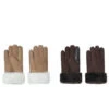 Fluffy Sheepskin Wool Adjustable Strap Buckle Gloves Shea -Shoe Store DSC03527
