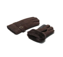 Fluffy Sheepskin Wool Adjustable Strap Buckle Gloves Shea 27 Fluffy Sheepskin Wool Adjustable Strap Buckle Gloves Shea -Shoe Store DSC03547
