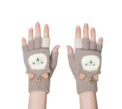 Fingerless Ultra Plush Knit Ewe Gloves 36 Fingerless Ultra Plush Knit Ewe Gloves -Shoe Store DSC03653