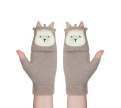 Fingerless Ultra Plush Knit Ewe Gloves 38 Fingerless Ultra Plush Knit Ewe Gloves -Shoe Store DSC03658