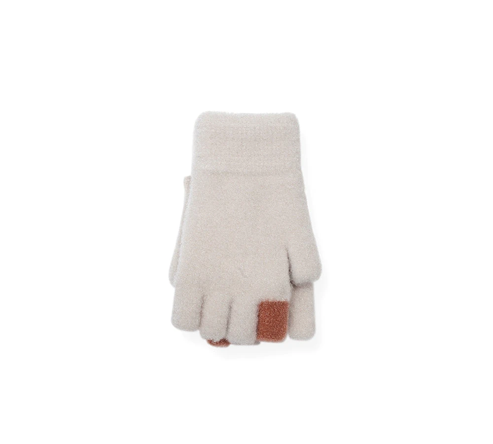 Fingerless Ultra Plush Knit Ewe Gloves 6 Fingerless Ultra Plush Knit Ewe Gloves - Image 4