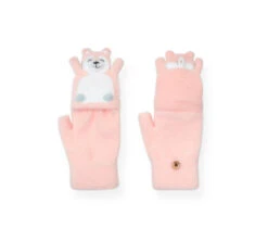 Fingerless Ultra Plush Knit Bearling Gloves 41 Fingerless Ultra Plush Knit Bearling Gloves -Shoe Store DSC03806