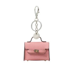 Leather-Look Mini Purse Keyring Earpods Case -Shoe Store DSC04329