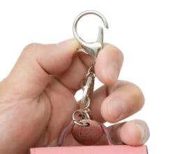 Leather-Look Mini Purse Keyring Earpods Case -Shoe Store DSC04340