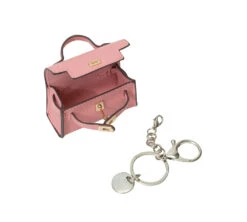 Leather-Look Mini Purse Keyring Earpods Case -Shoe Store DSC04350