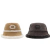 Fluffy Sheepskin Wool Bucket Stacea Hat 1 Fluffy Sheepskin Wool Bucket Stacea Hat -Shoe Store DSC09425