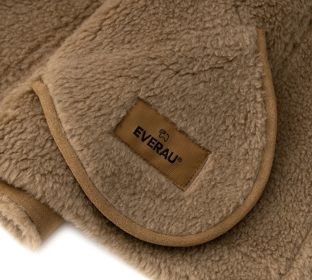 Fluffy Sheepskin Wool Sleeveless Vest Warda 10 Fluffy Sheepskin Wool Sleeveless Vest Warda - Image 8