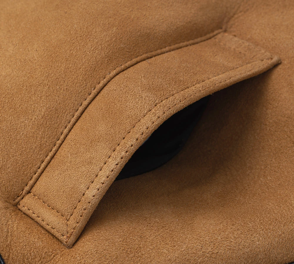 Fluffy Sheepskin Wool Zip Sleeveless Vest Dale 9 Fluffy Sheepskin Wool Zip Sleeveless Vest Dale - Image 7