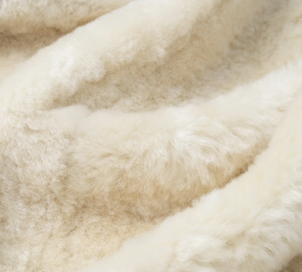 Fluffy Sheepskin Wool Zip Sleeveless Vest Dale 11 Fluffy Sheepskin Wool Zip Sleeveless Vest Dale - Image 9