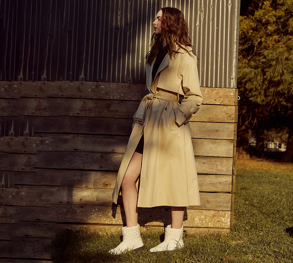 UGG Boots Women Sheepskin Wool Waterproof Drawstring Boots Sonita 4 UGG Boots Women Sheepskin Wool Waterproof Drawstring Boots Sonita - Image 2