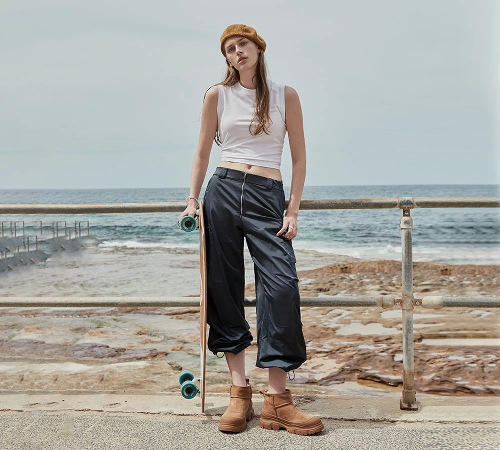 UGG Boots Sheepskin Wool Ankle Chunky Platform Mouni 4 UGG Boots Sheepskin Wool Ankle Chunky Platform Mouni - Image 2