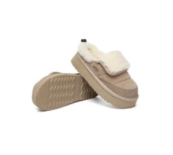 UGG Slippers Sheepskin Wool Platform Theia 25 UGG Slippers Sheepskin Wool Platform Theia -Shoe Store GL7A0075