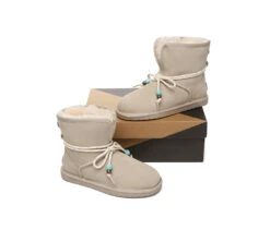 UGG Boots Women Sheepskin Wool Lace Up Fashion Carlos 28 UGG Boots Women Sheepskin Wool Lace Up Fashion Carlos -Shoe Store GL7A0147