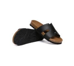 Women Slides Leather Flat Heidy -Shoe Store GL7A0228 cf4d007a 6749 4f8e b616 ccd099412af3